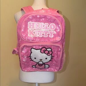 Hello Kitty Pink Floral Backpack